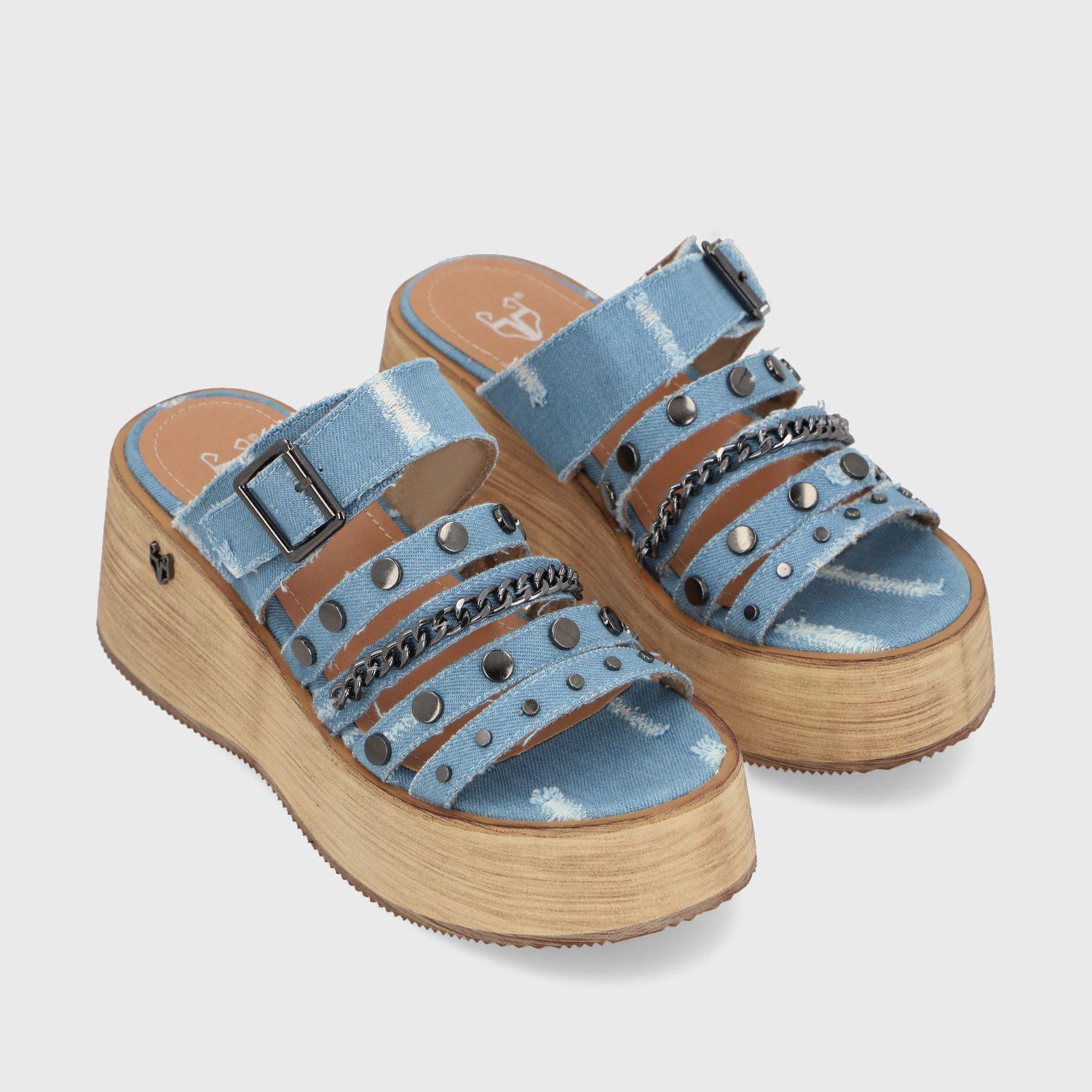 Sandalia Denim Mujer 45841 Gotta-2