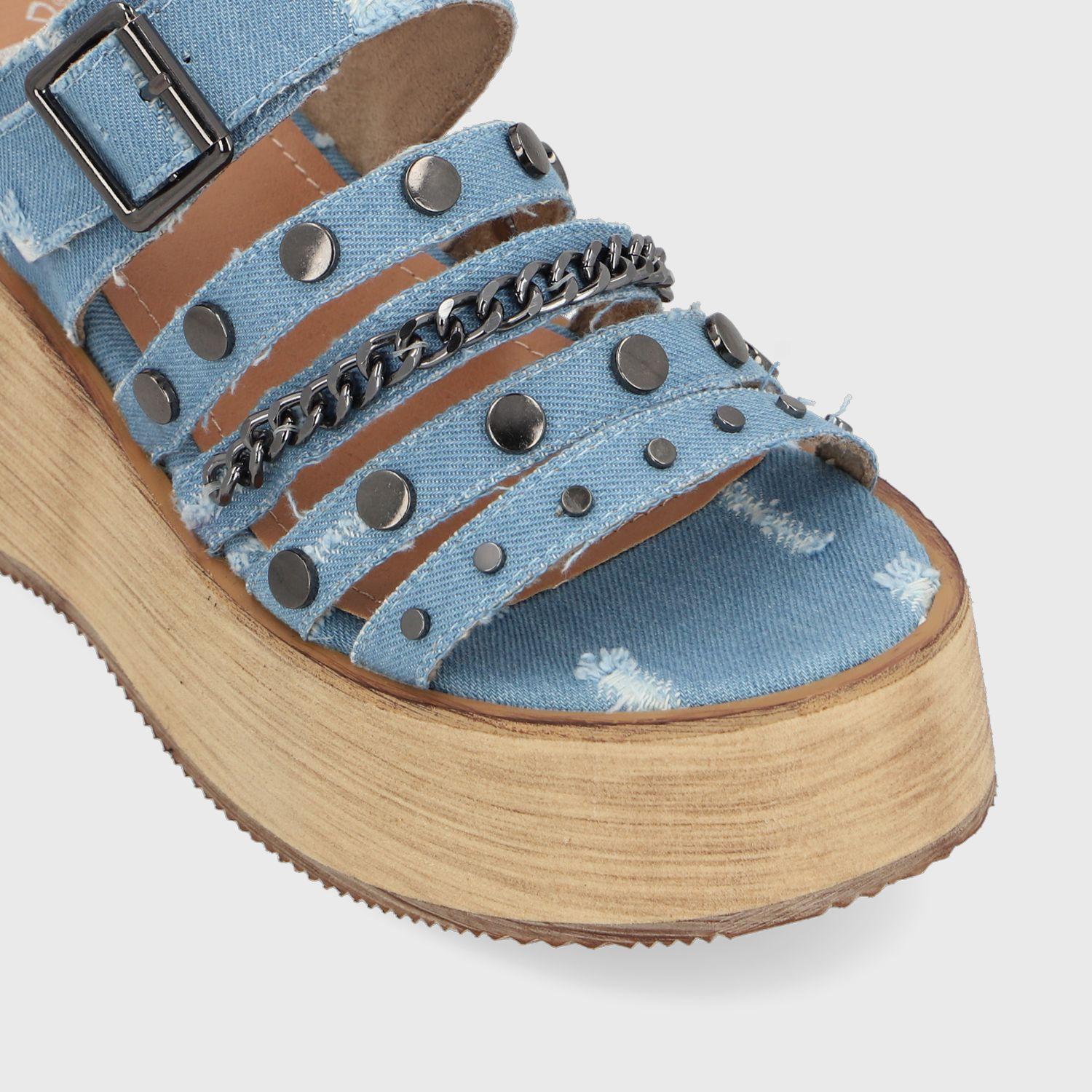 Sandalia Denim Mujer 45841 Gotta-5