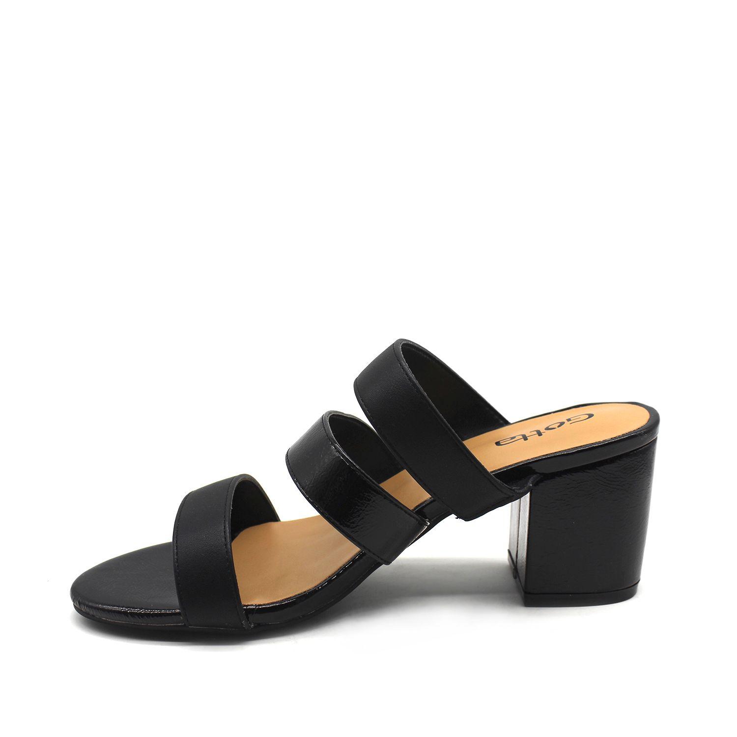 Sandalia Negra Mujer 15811 Gotta-4