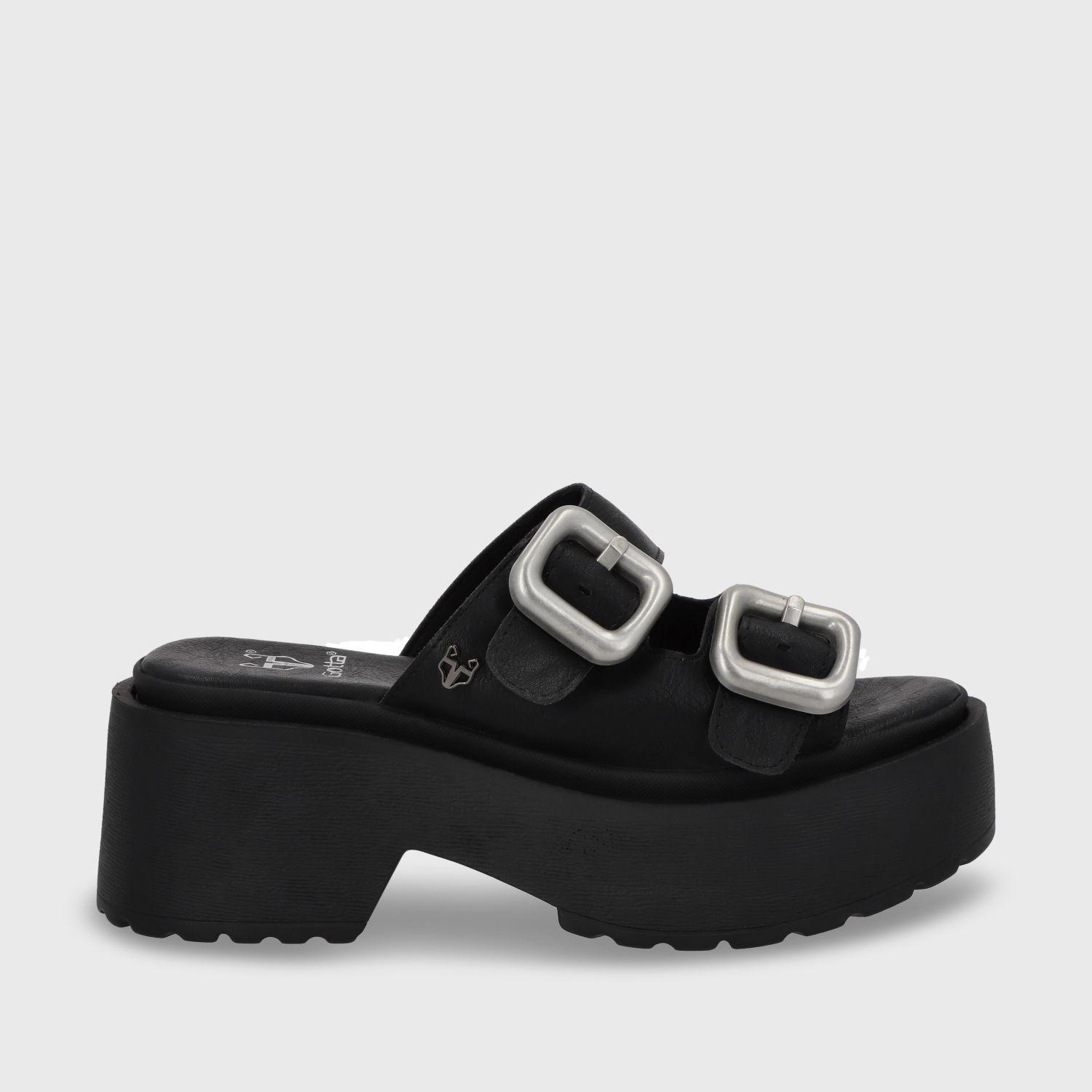 Sandalia Plataforma Negro Mujer 45985 Gotta-0