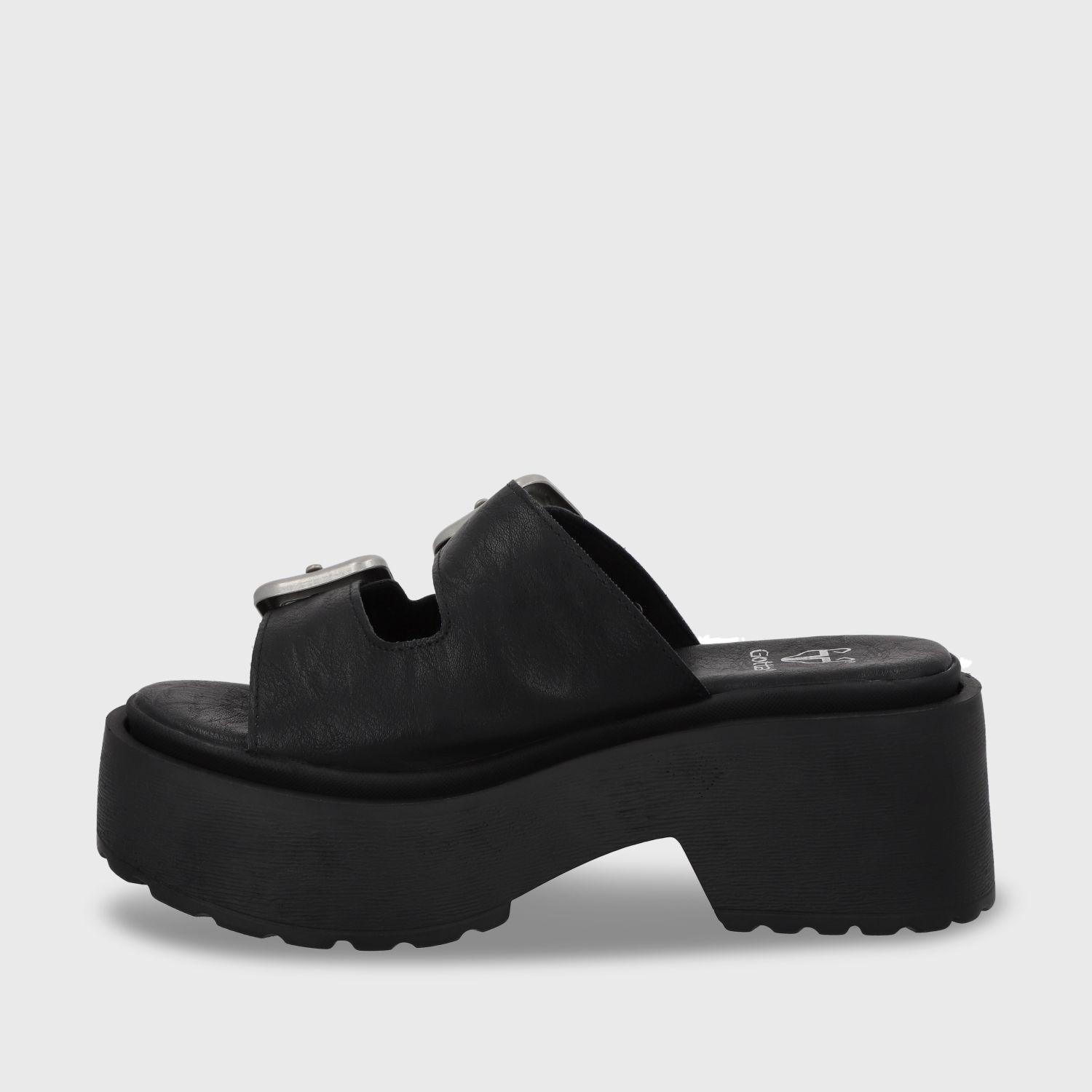 Sandalia Plataforma Negro Mujer 45985 Gotta-3