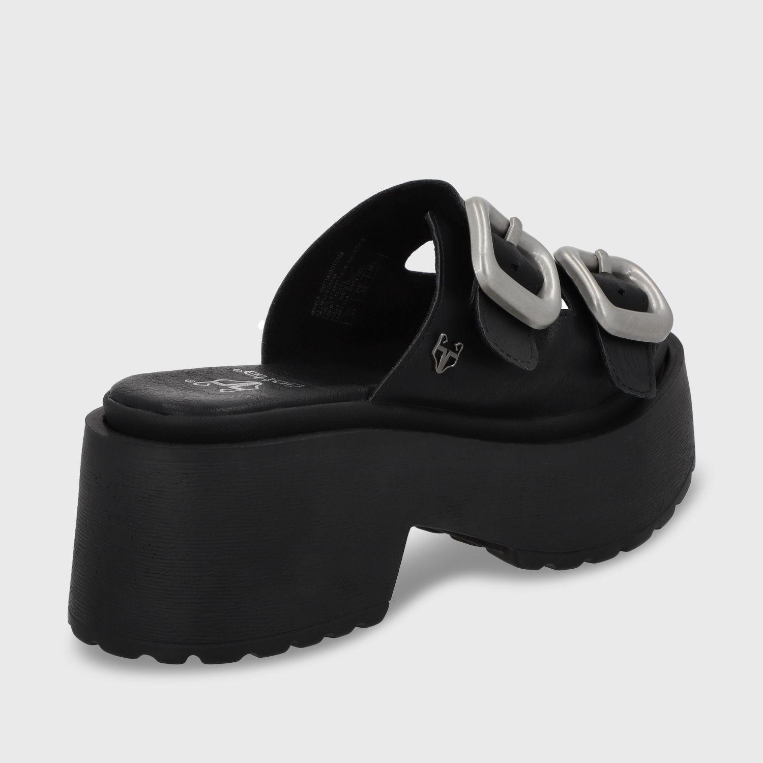 Sandalia Plataforma Negro Mujer 45985 Gotta-4