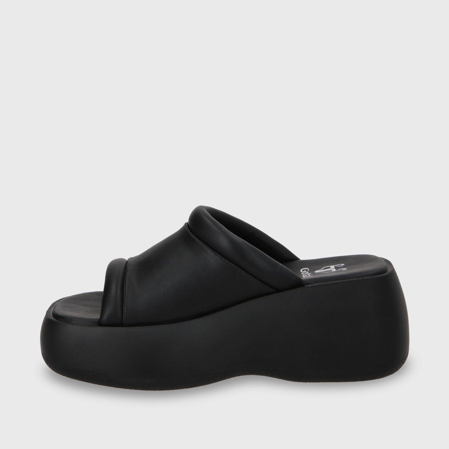 Sandalia Plataforma Negra Mujer 25223 Gotta-3
