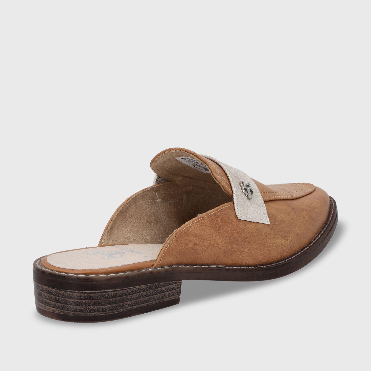 Puntilla Plana Camel Mujer 17569 Gotta-4