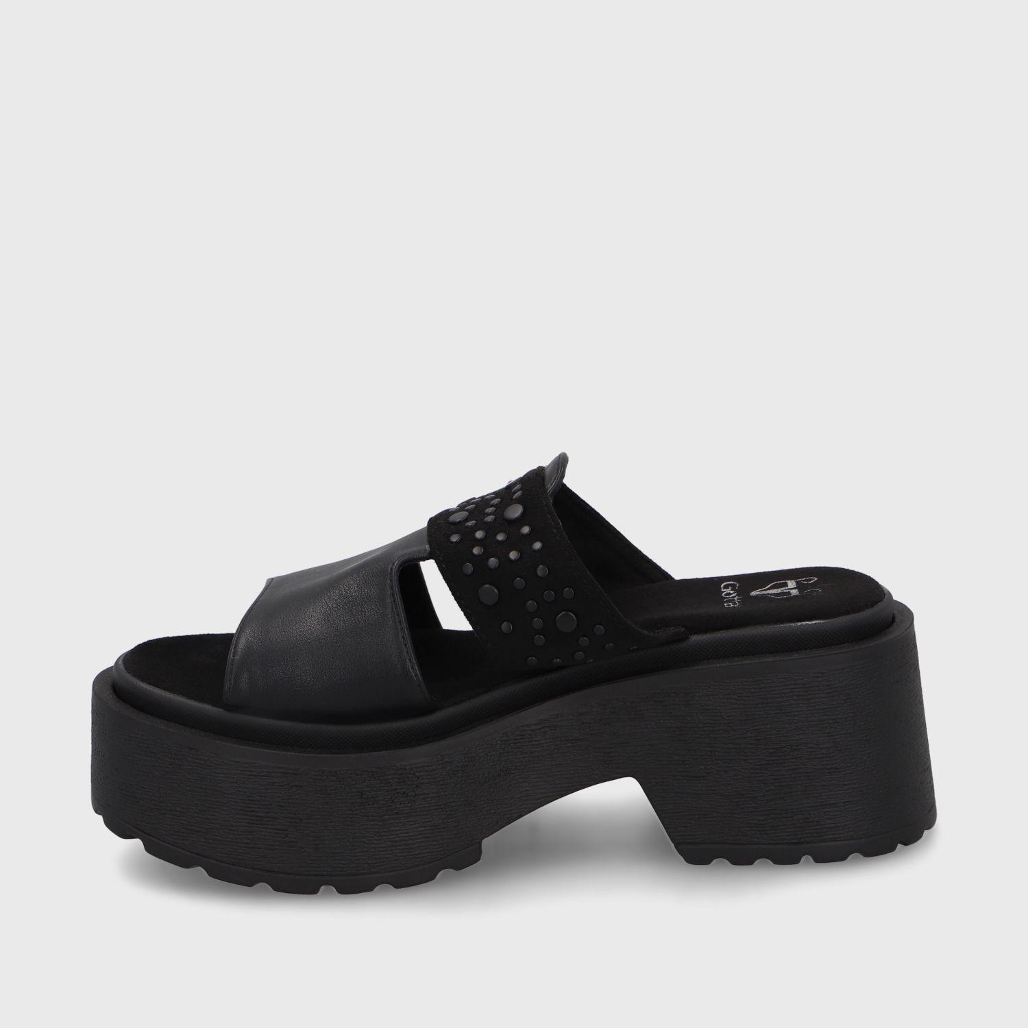 Sandalia Negra  Mujer 45983 Gotta-3