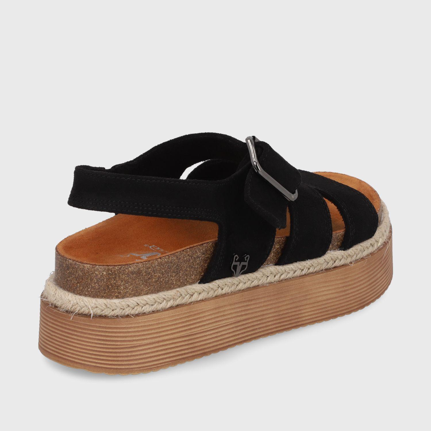 Sandalia Negra  Mujer 45862 Gotta-4