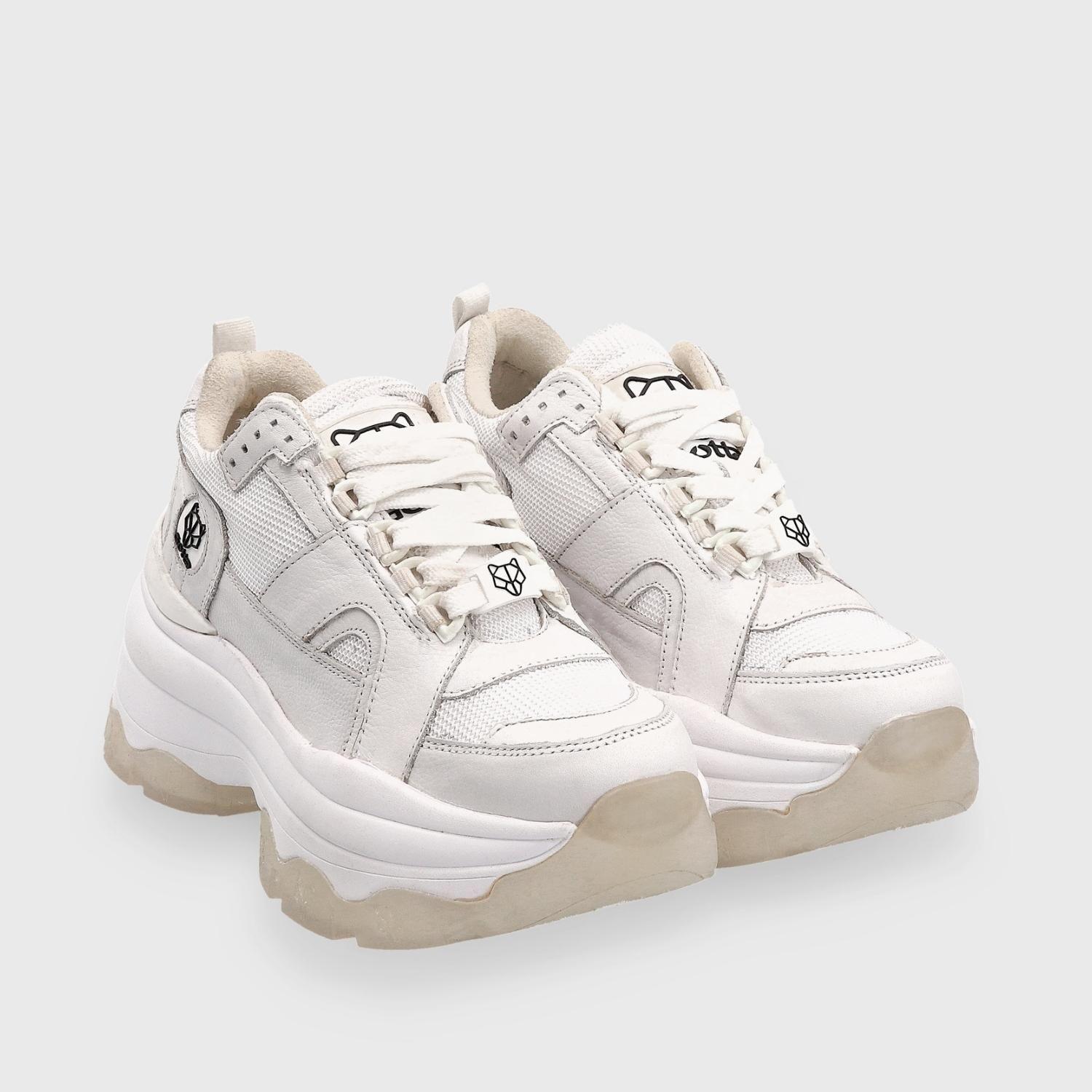 Zapatilla Cuero Blanca Mujer 18542 Gotta-3