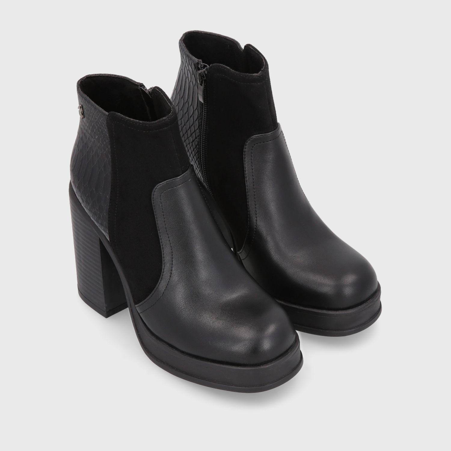 Botín Negro Mujer 33780 Gotta-2