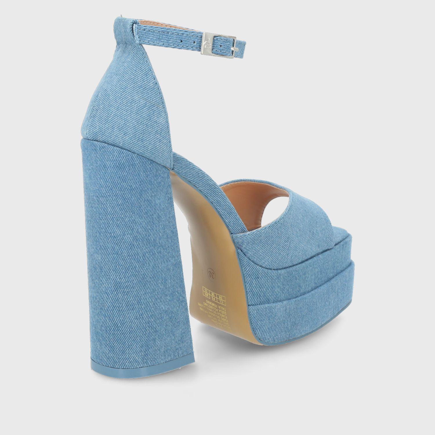 Sandalia Plataforma Denim  Mujer 25911 Gotta-4