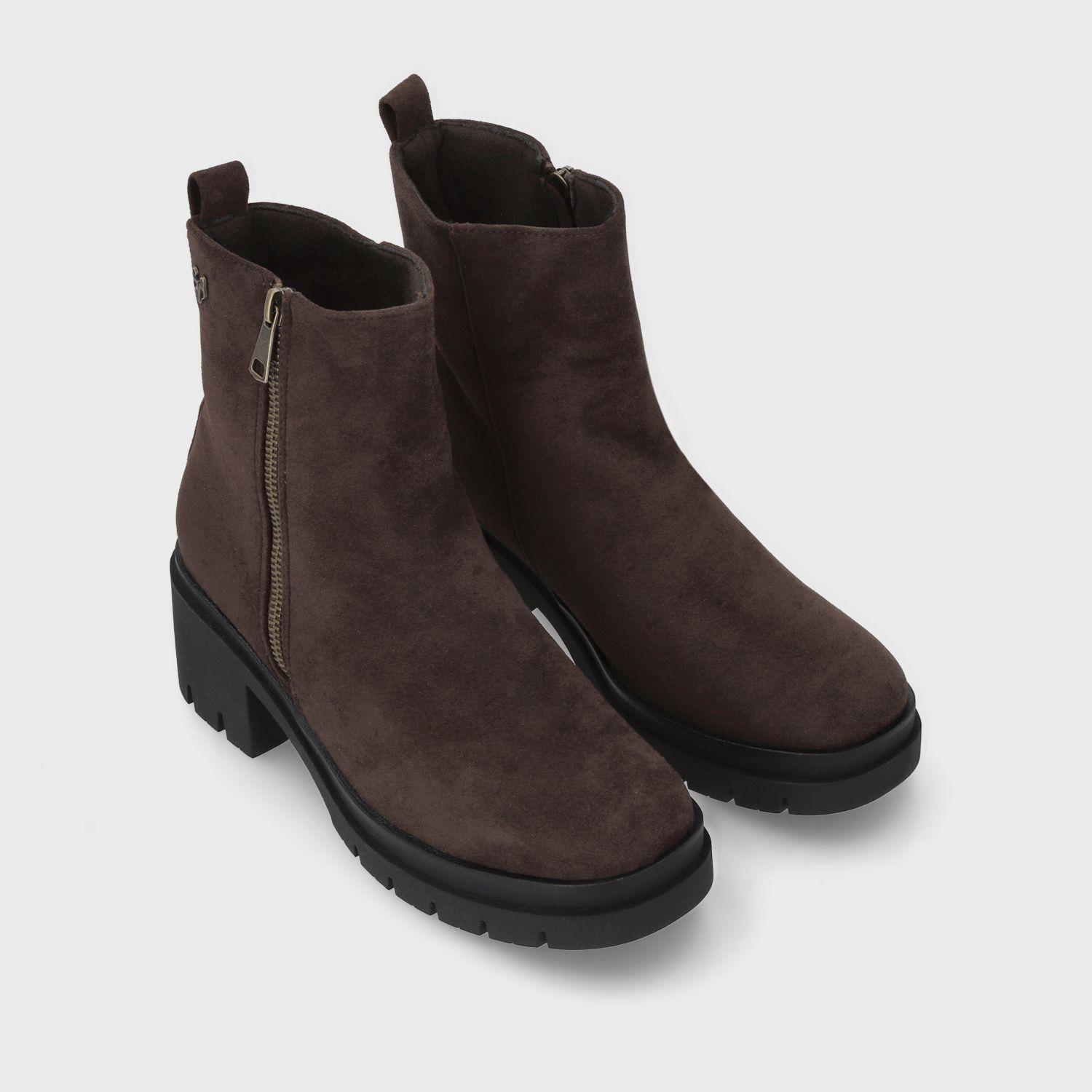Botin Taco Café Mujer 46203 Gotta-2