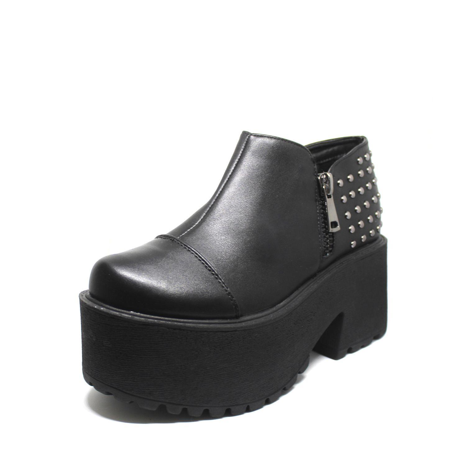 Zapato Negro Mujer 15174 Gotta-6