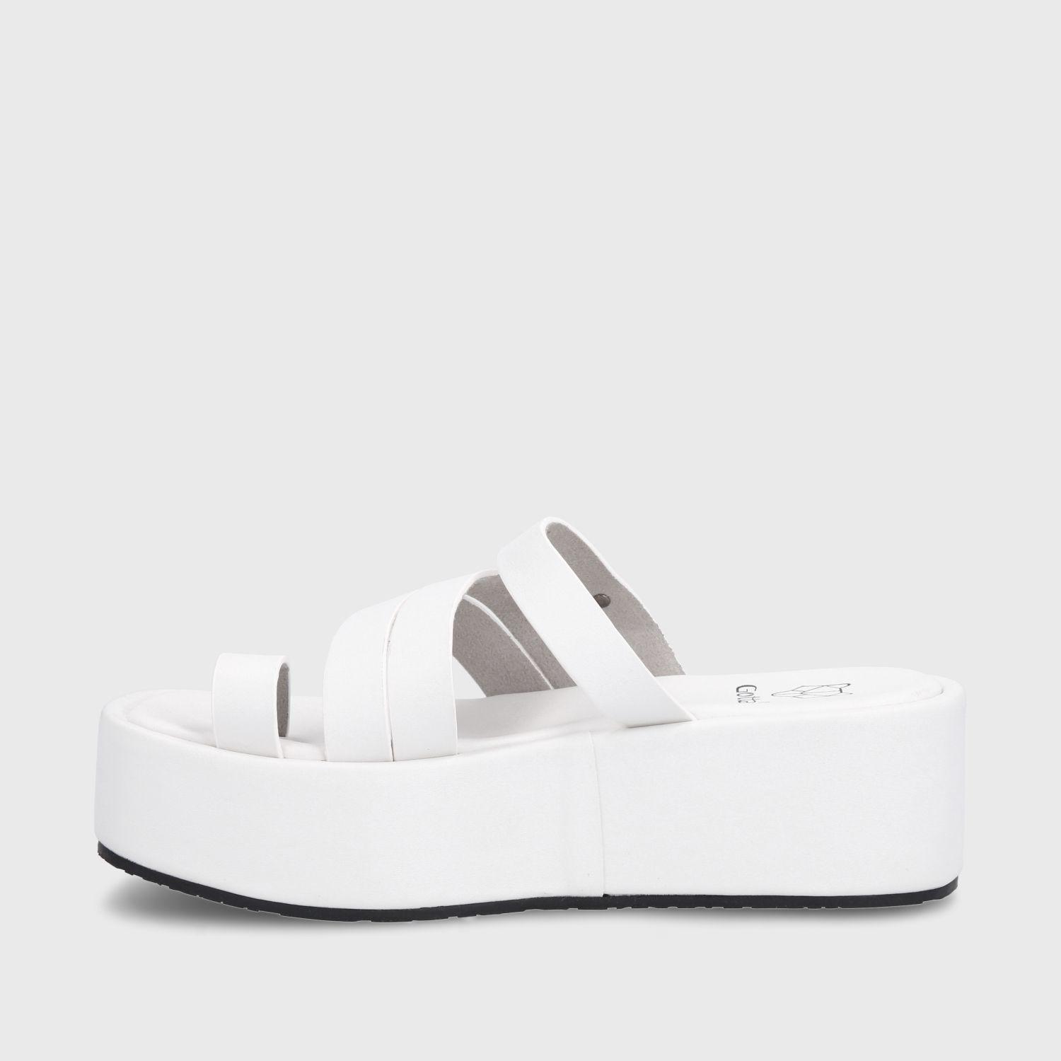 Sandalia Plataforma Blanca Mujer 35221 Gotta-3