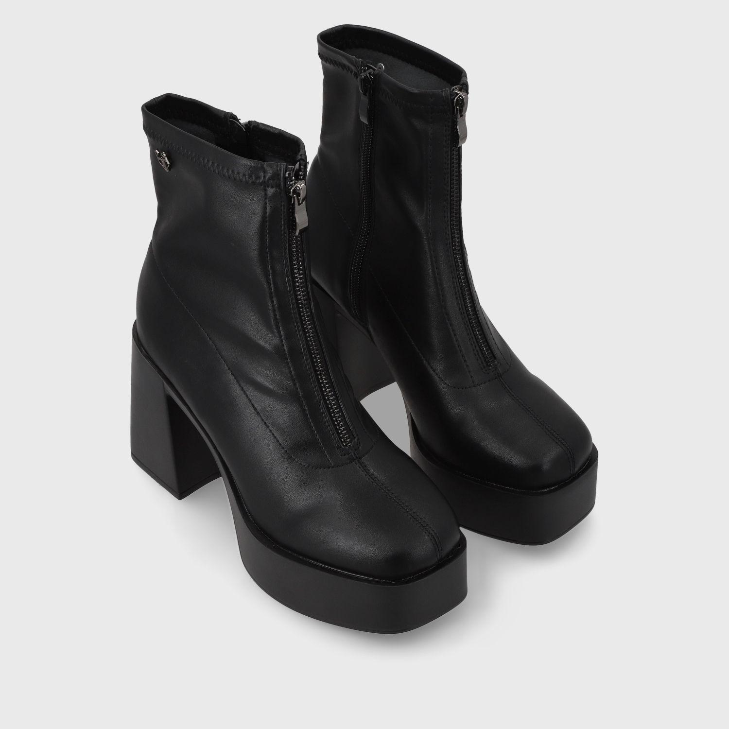 Botín Taco Negro Mujer 45771 Gotta-2