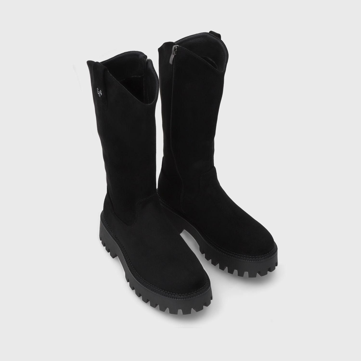 Bota Plataforma Negra Mujer 46304 Gotta-2