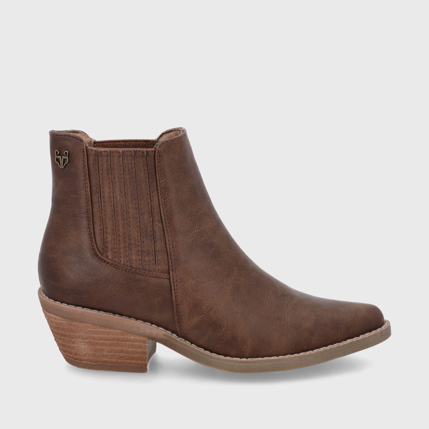 Botín Café Claro Mujer 23713 Gotta-0