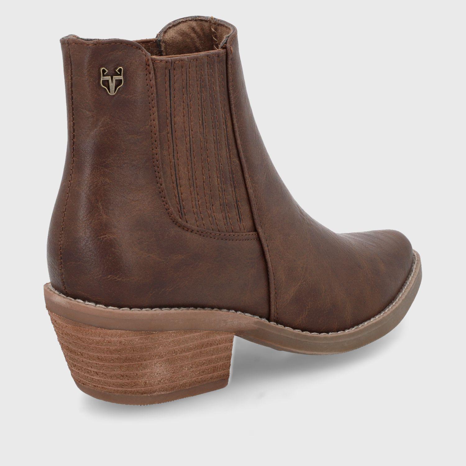 Botín Café Claro Mujer 23713 Gotta-4