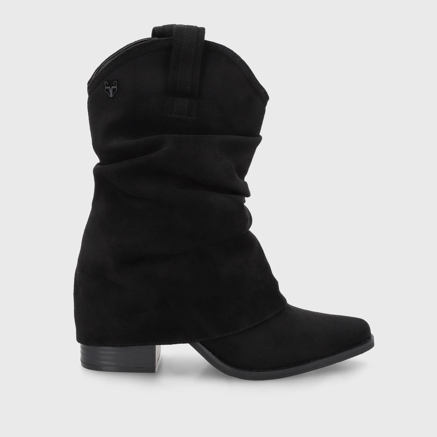 Bota Taco Negra Mujer 53781 Gotta-0