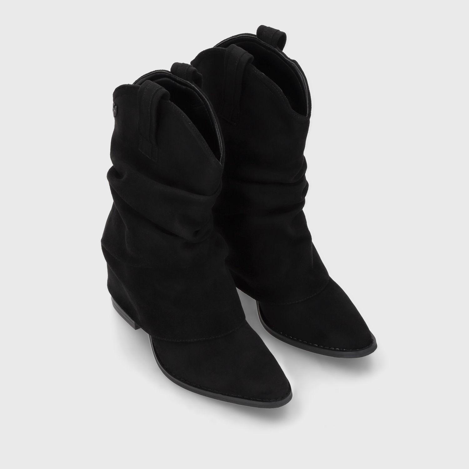 Bota Taco Negra Mujer 53781 Gotta-2