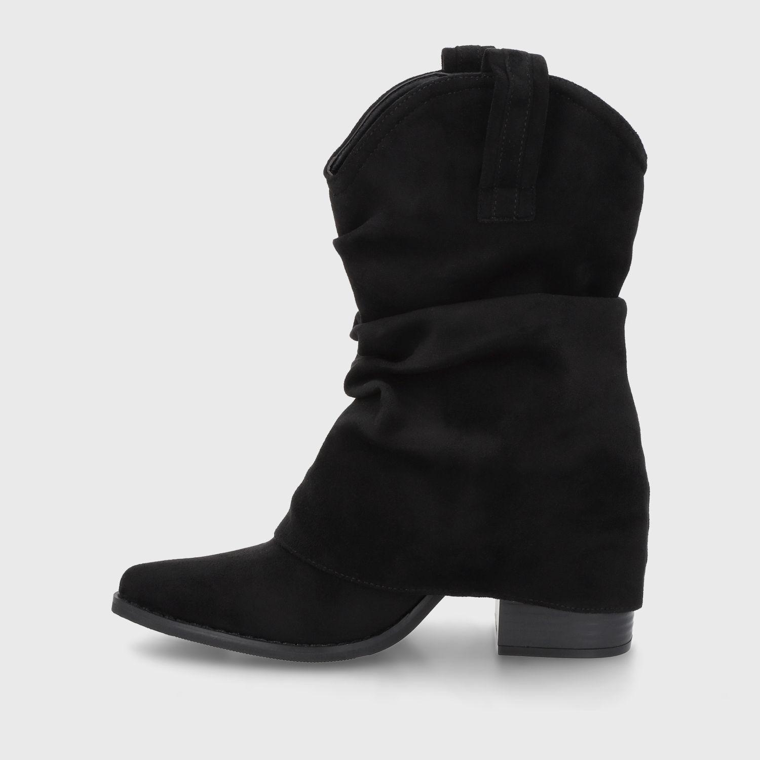 Bota Taco Negra Mujer 53781 Gotta-3
