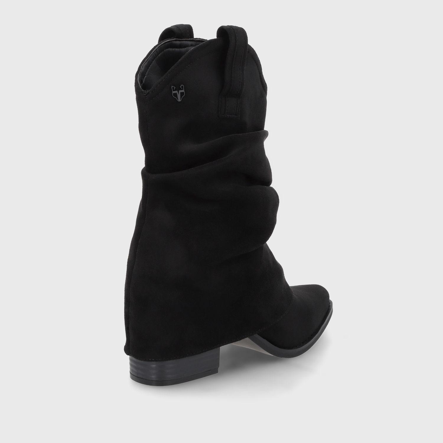 Bota Taco Negra Mujer 53781 Gotta-4
