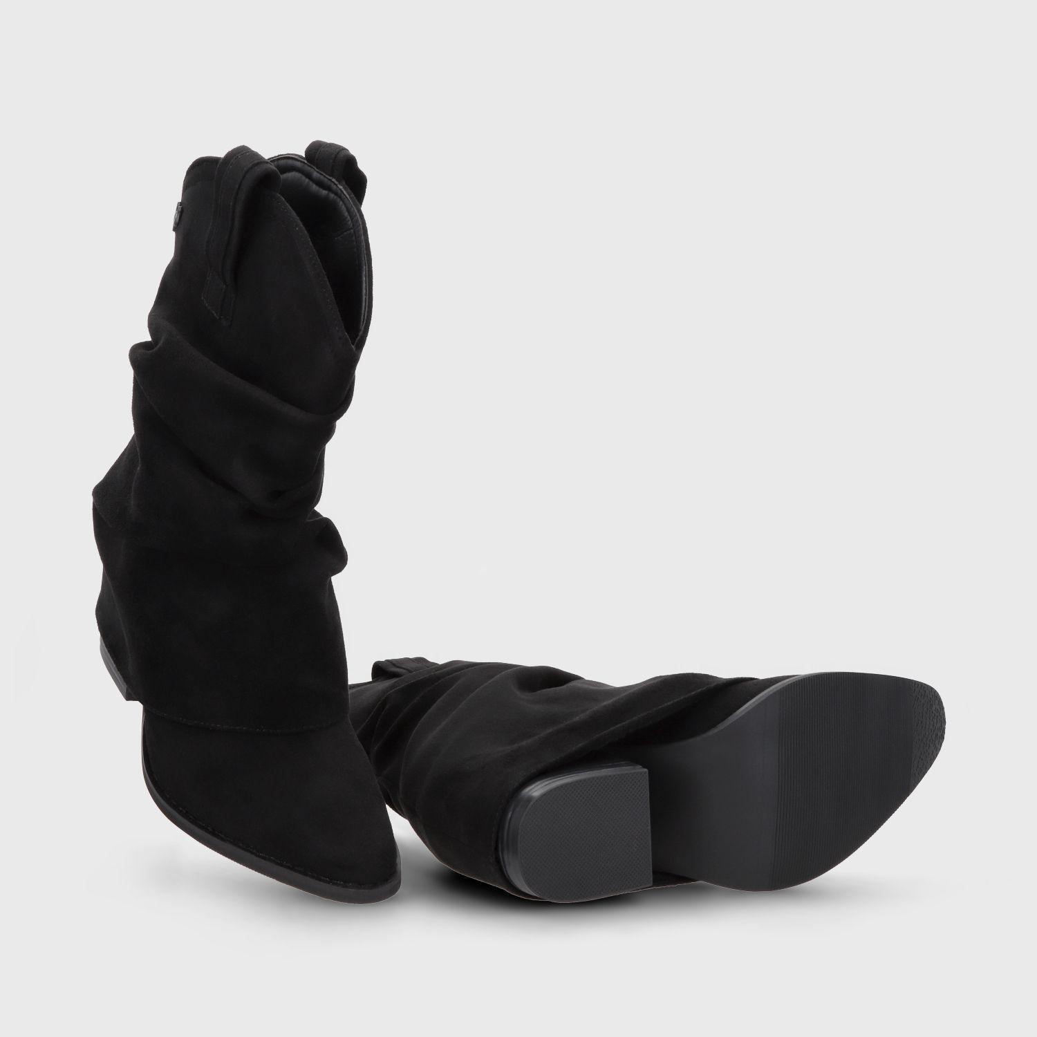 Bota Taco Negra Mujer 53781 Gotta-6