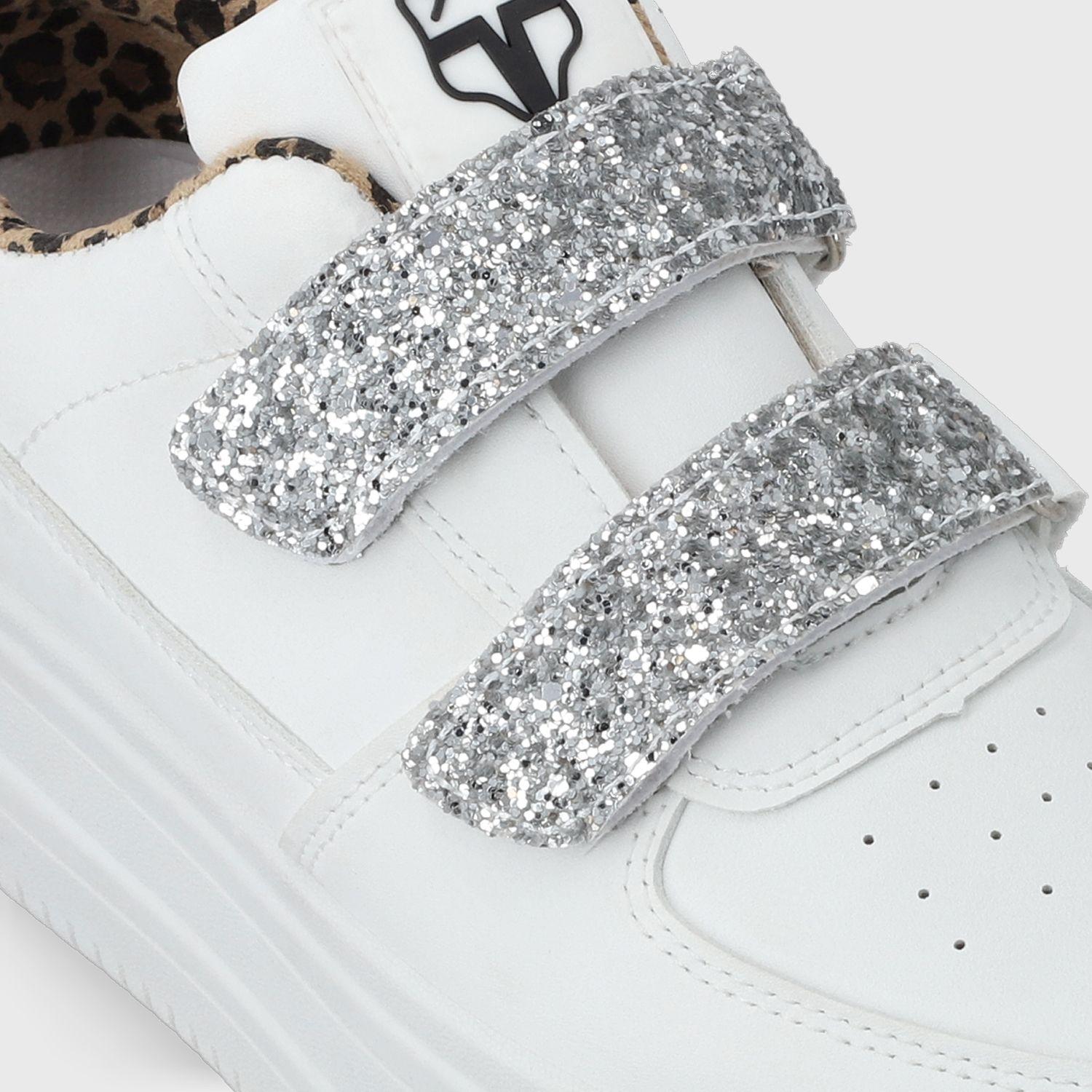 Zapatilla Plataforma Blanca Mujer 38561 Gotta-5