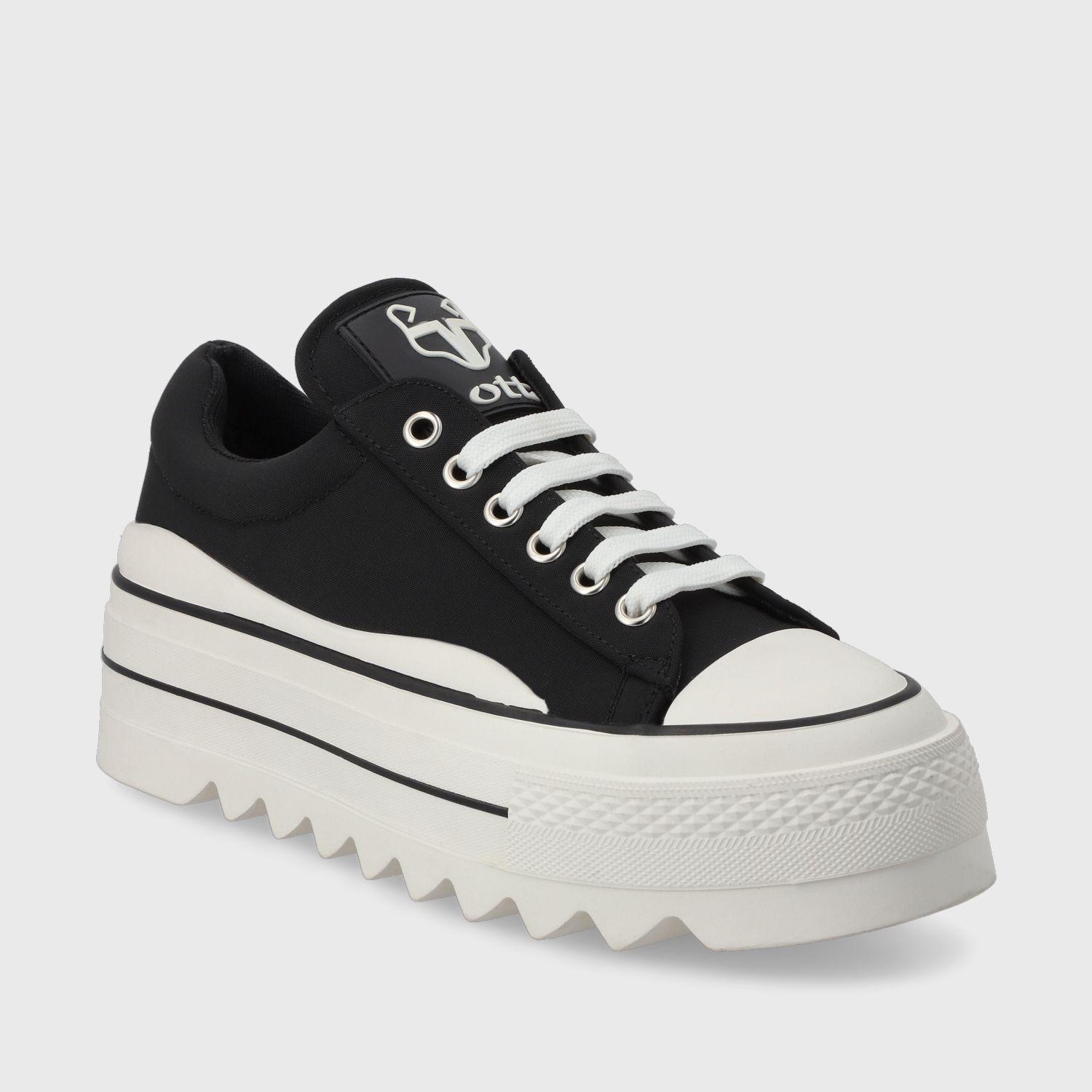 Zapatilla Negra Mujer 33740 Gotta-1