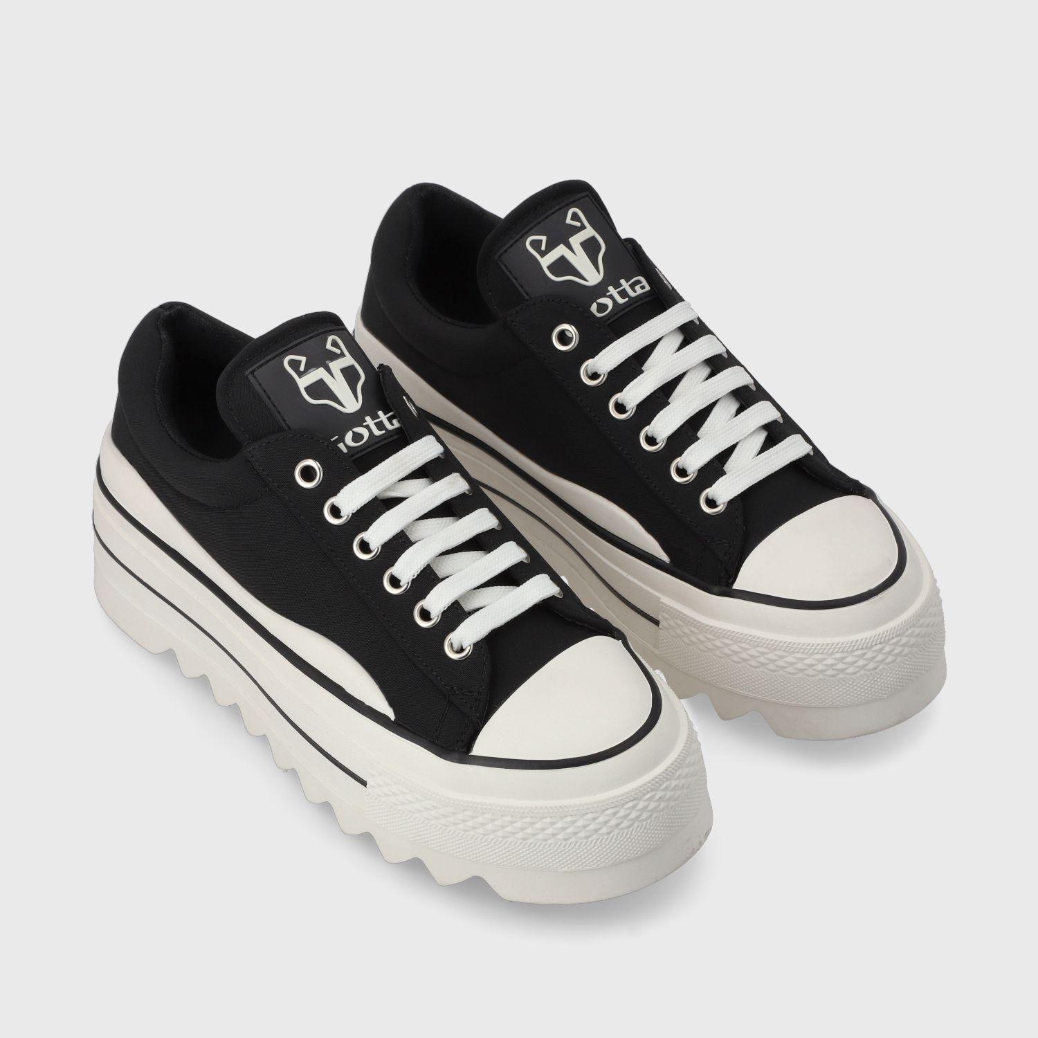 Zapatilla Negra Mujer 33740 Gotta-2