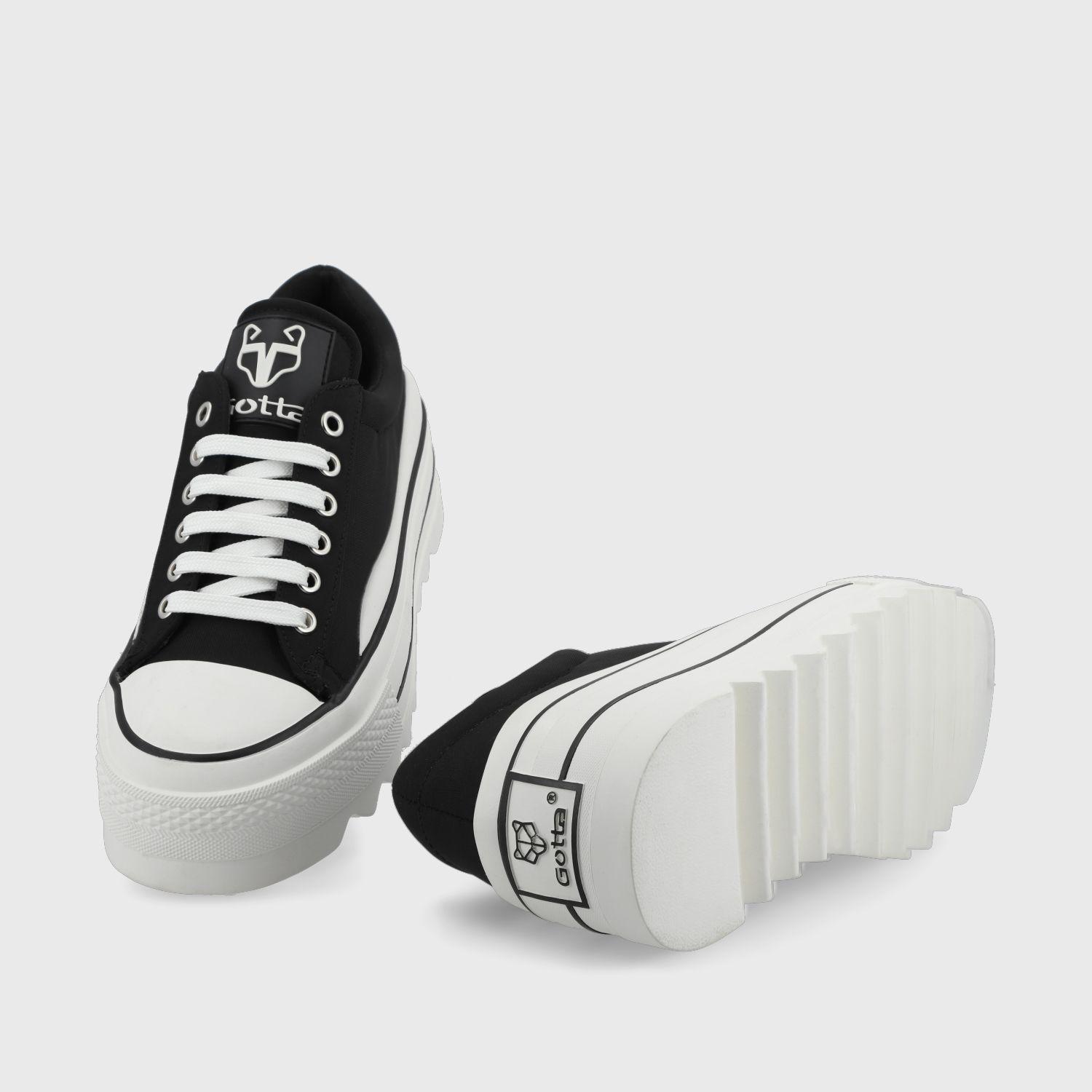 Zapatilla Negra Mujer 33740 Gotta-6