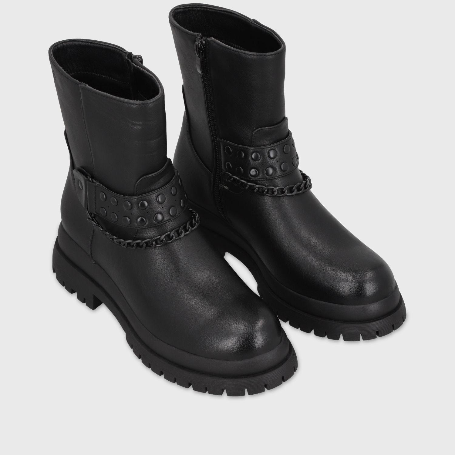 Botin Plataforma Negro Mujer 6584101 Gotta-2