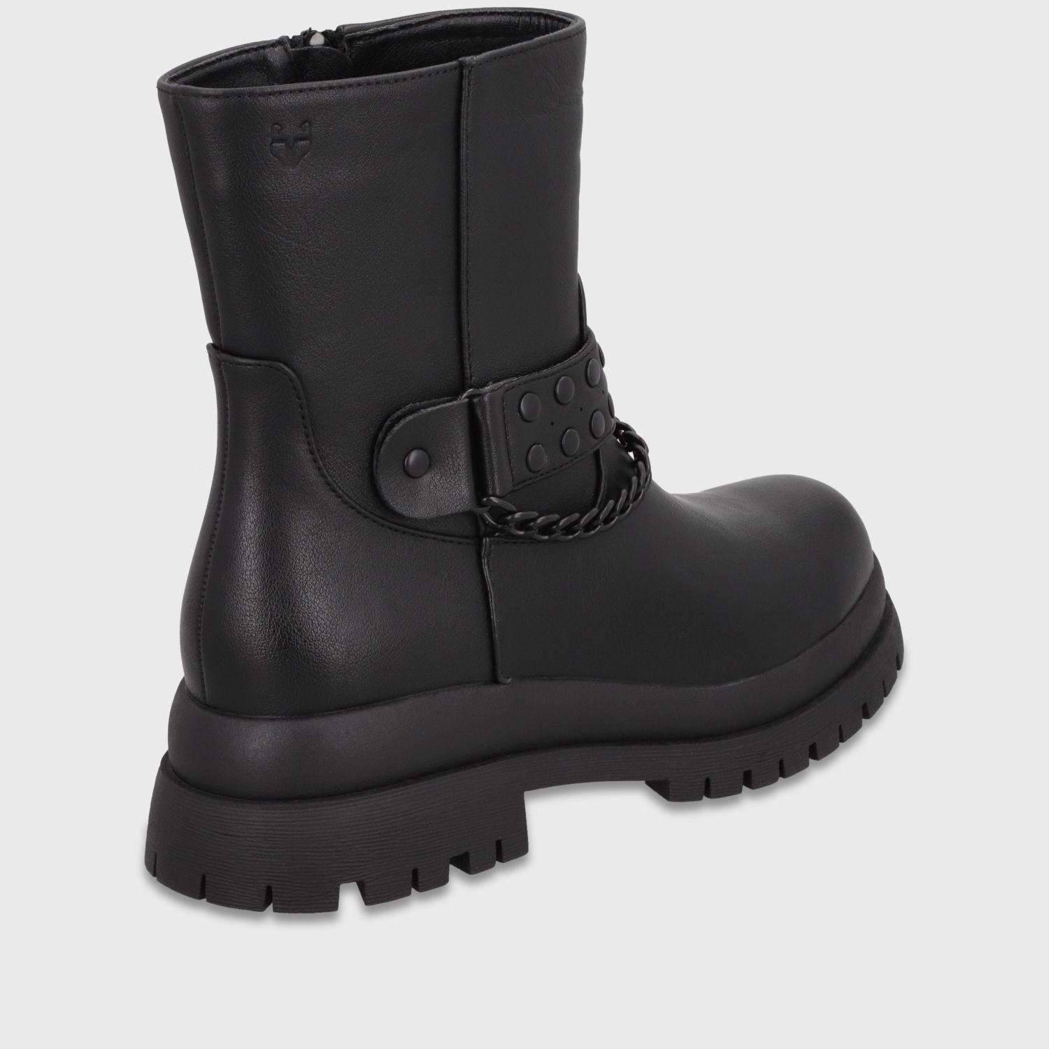 Botin Plataforma Negro Mujer 6584101 Gotta-4