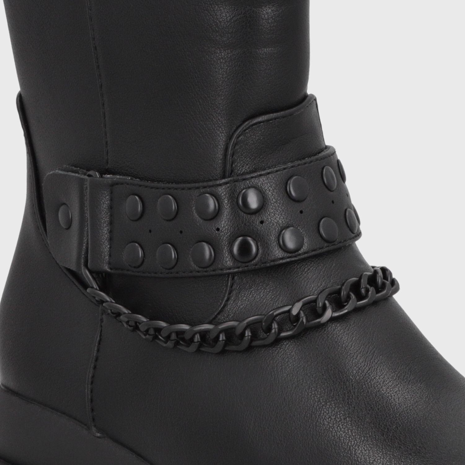 Botin Plataforma Negro Mujer 6584101 Gotta-5