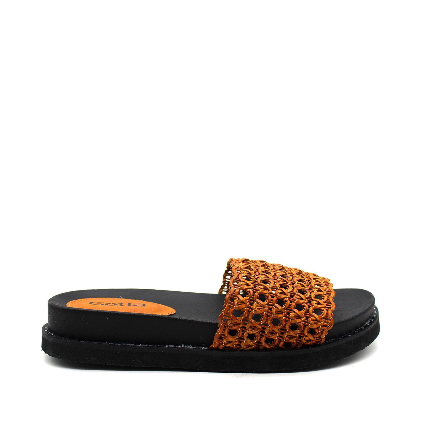 Sandalia Camel Mujer C5498 Gotta-5