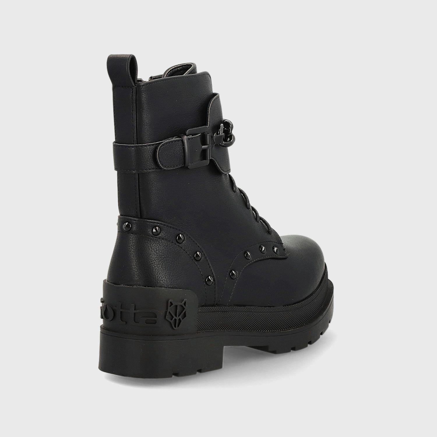 Botín Negro Mujer 25683 Gotta-4