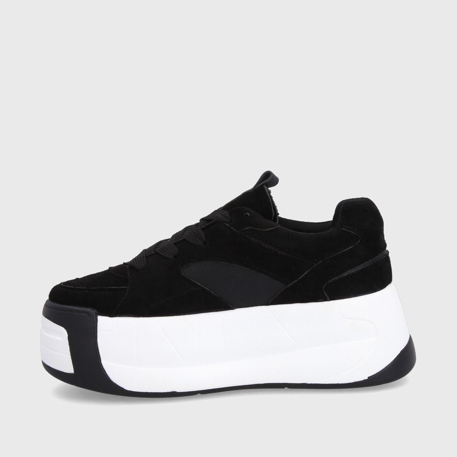 Zapatilla Plataforma Negra Mujer C7325 Gotta-3