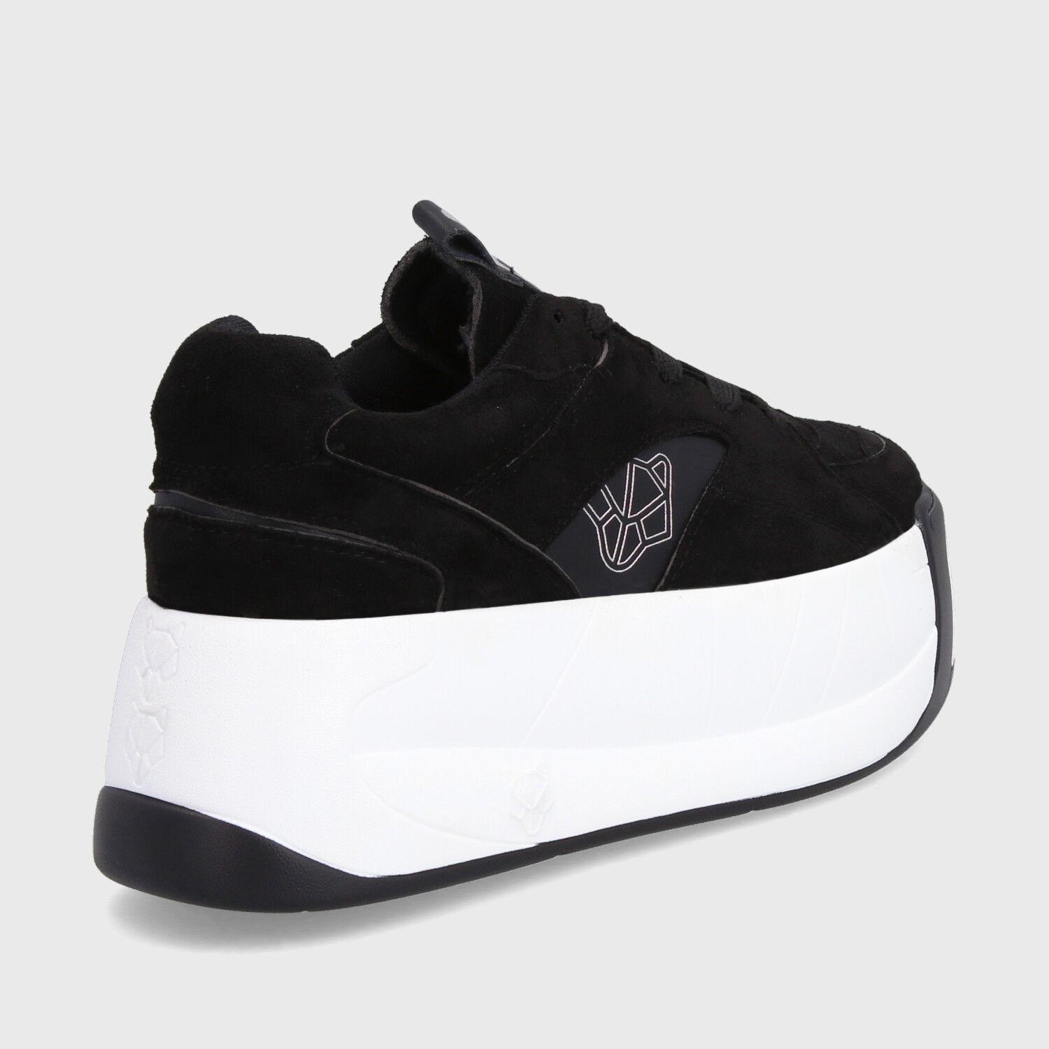 Zapatilla Plataforma Negra Mujer C7325 Gotta-4