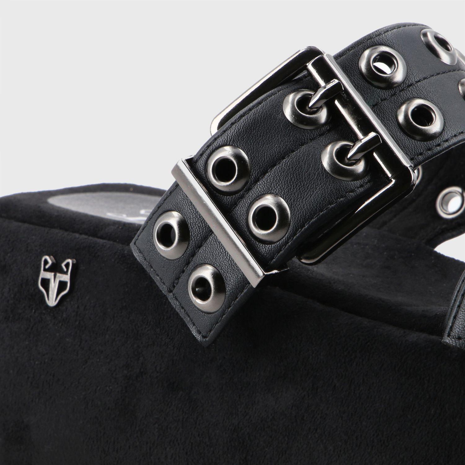 Sandalia Plataforma Negro Mujer 55961 Gotta-5