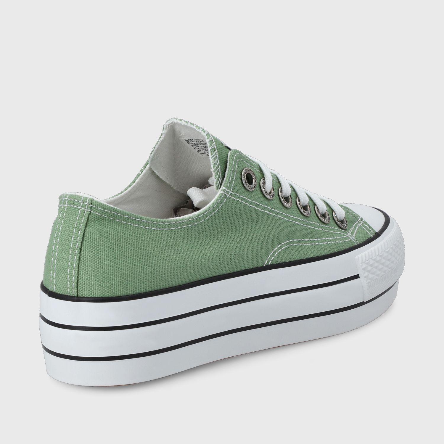 Zapatilla Verde Mujer 48031 Gotta-4