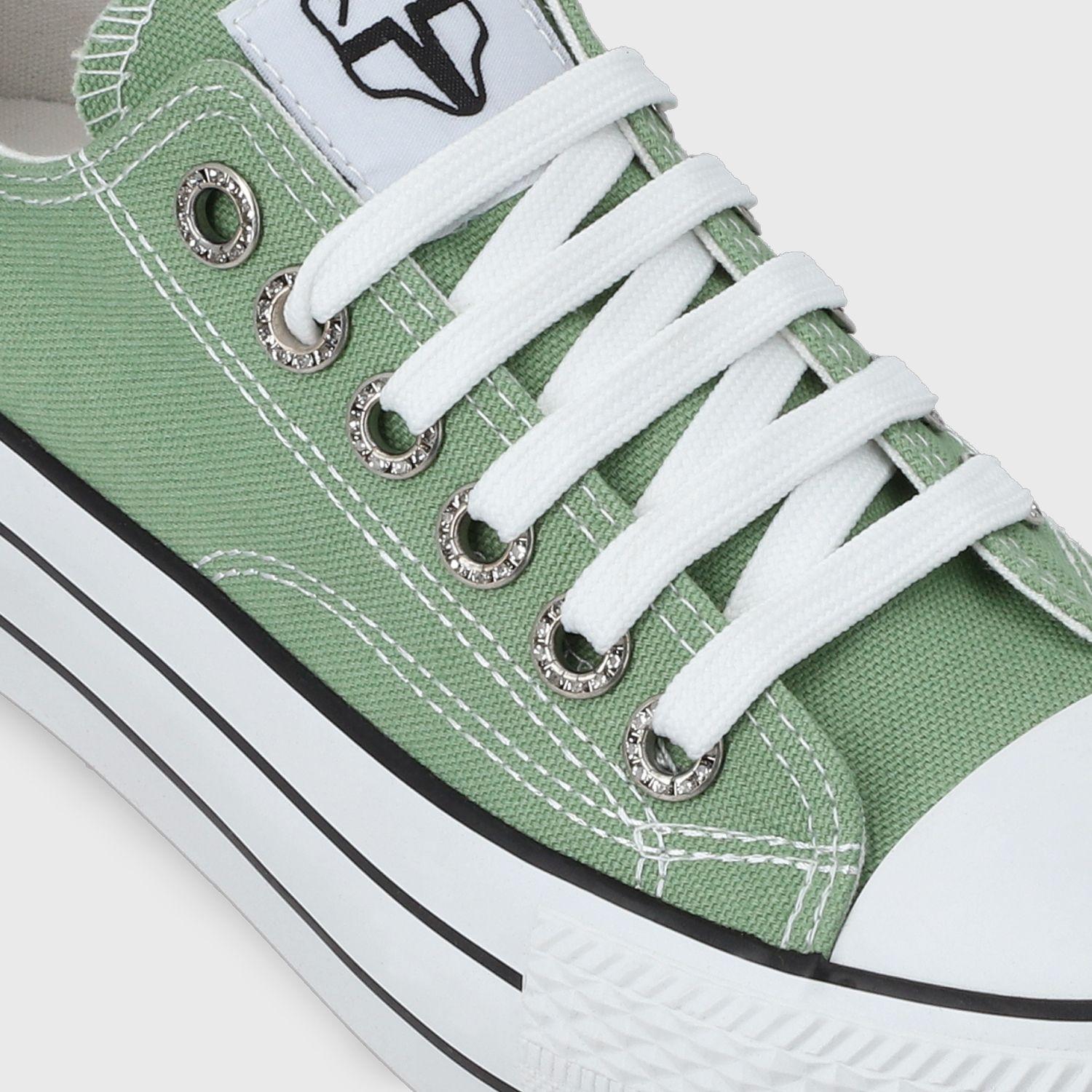 Zapatilla Verde Mujer 48031 Gotta-5