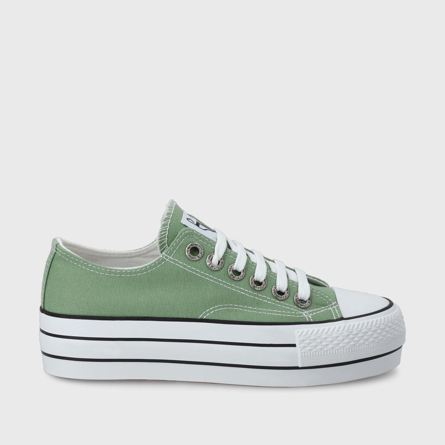 Zapatilla Verde Mujer 48031 Gotta-0