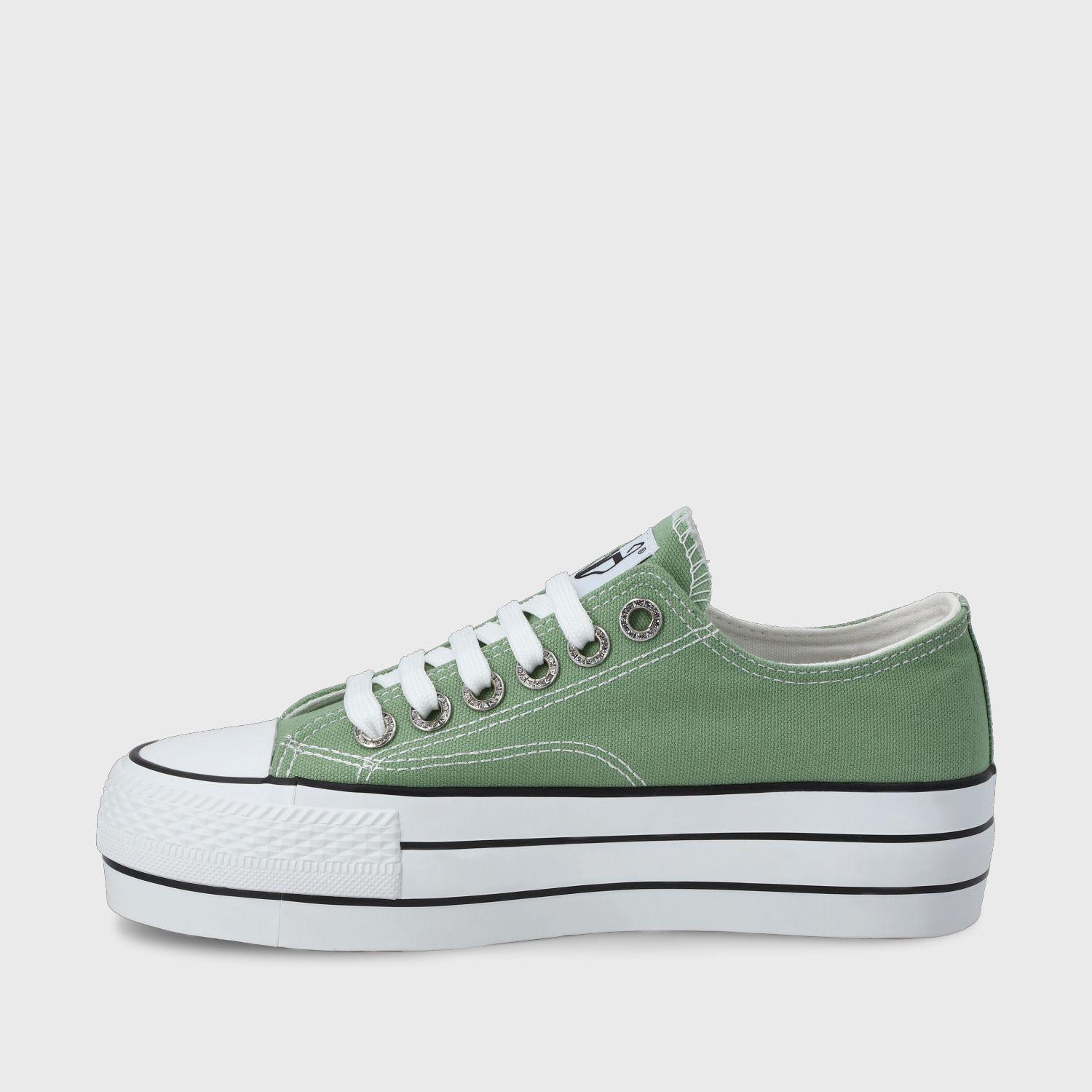 Zapatilla Verde Mujer 48031 Gotta-3
