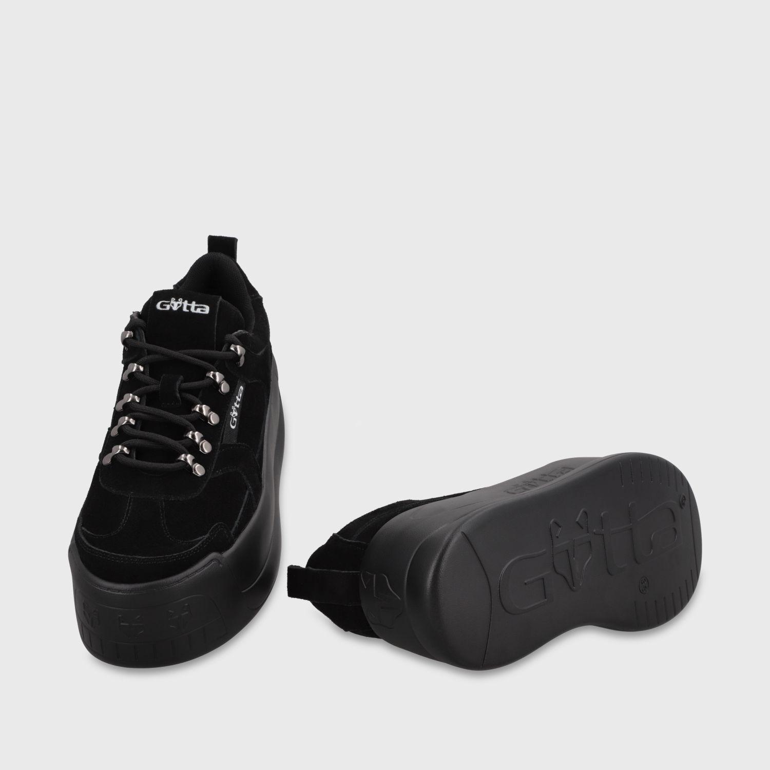 Zapatilla Plataforma Negra Mujer C732B Gotta-6