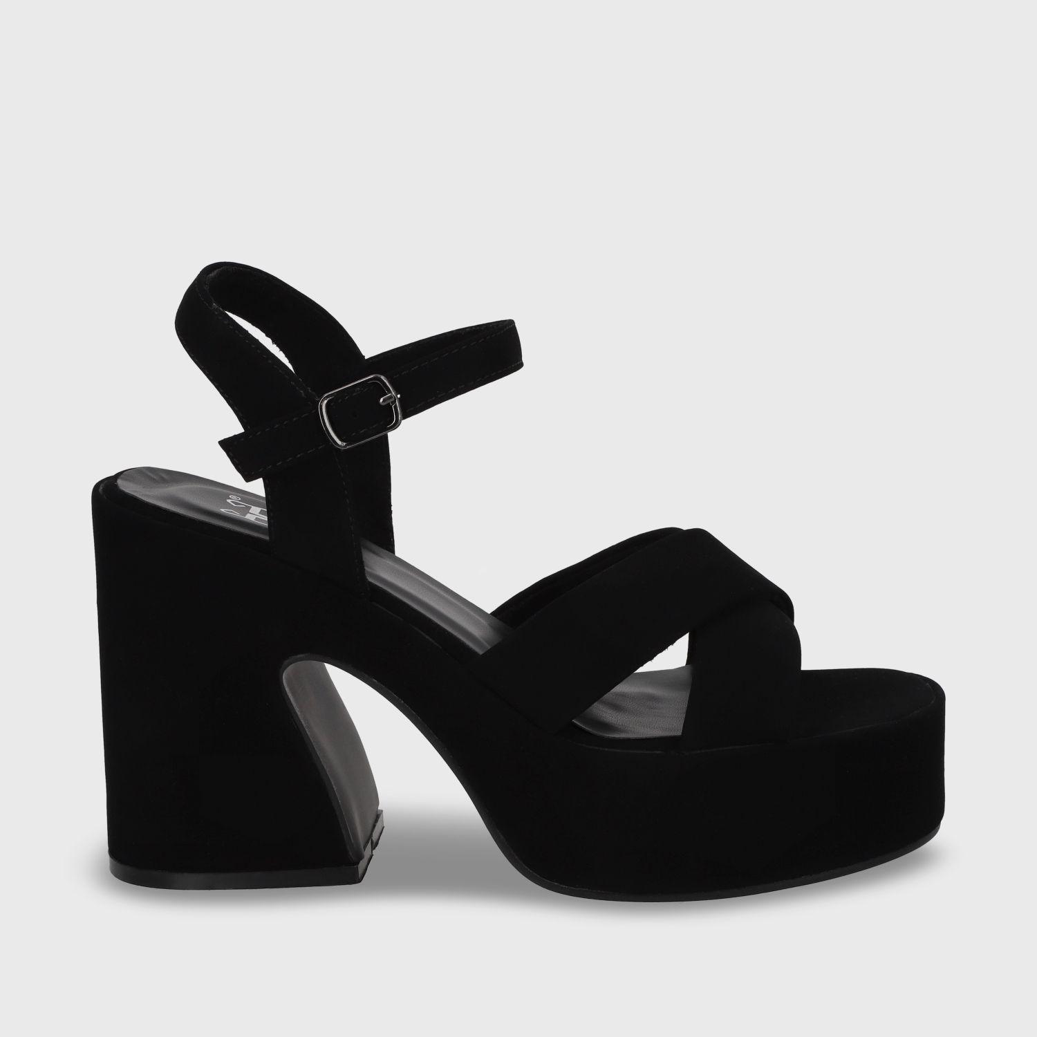 Sandalia Negra  Mujer 45701 Gotta-0