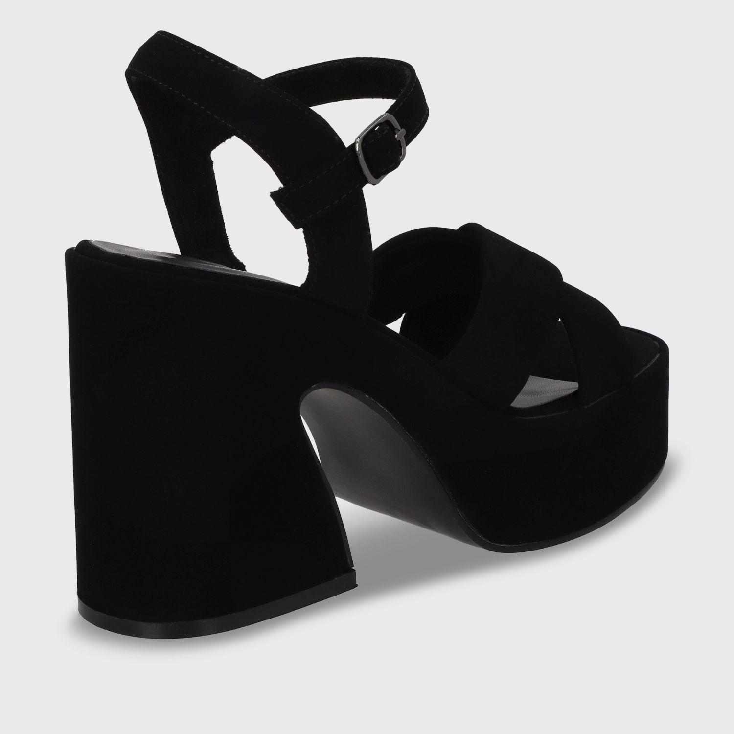 Sandalia Negra  Mujer 45701 Gotta-3