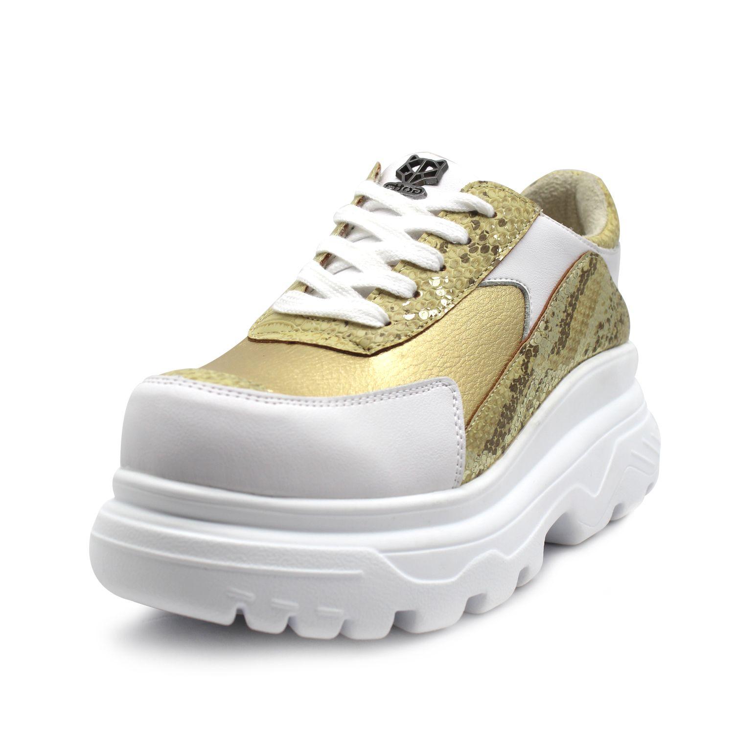 Zapatilla Dorada Mujer 13271 Gotta-5