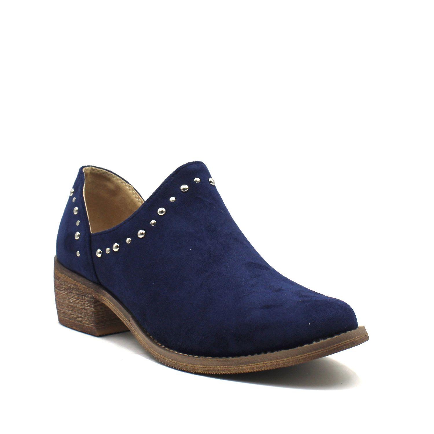 Zapato Taco Azul Mujer 87158 Gotta-1