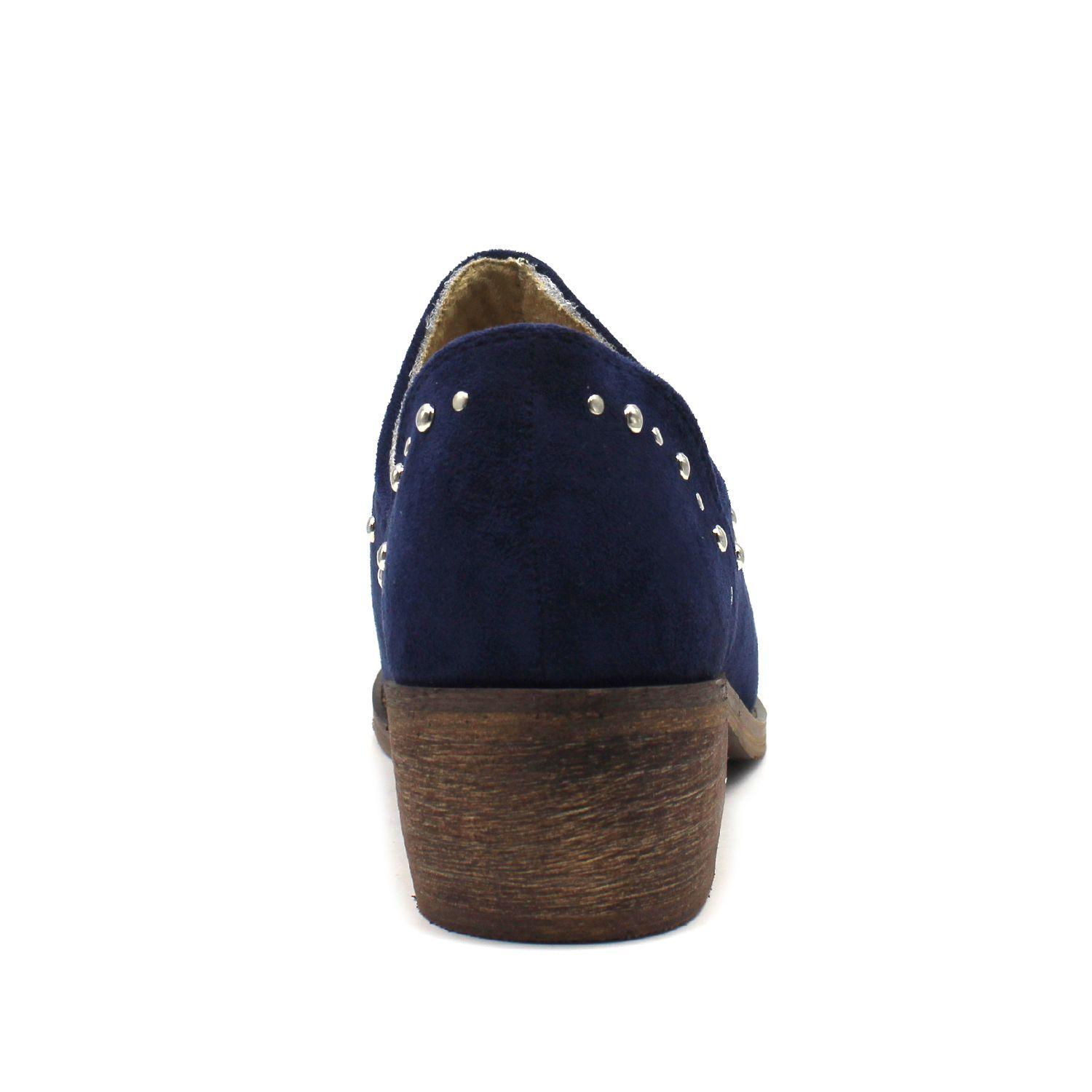 Zapato Taco Azul Mujer 87158 Gotta-4