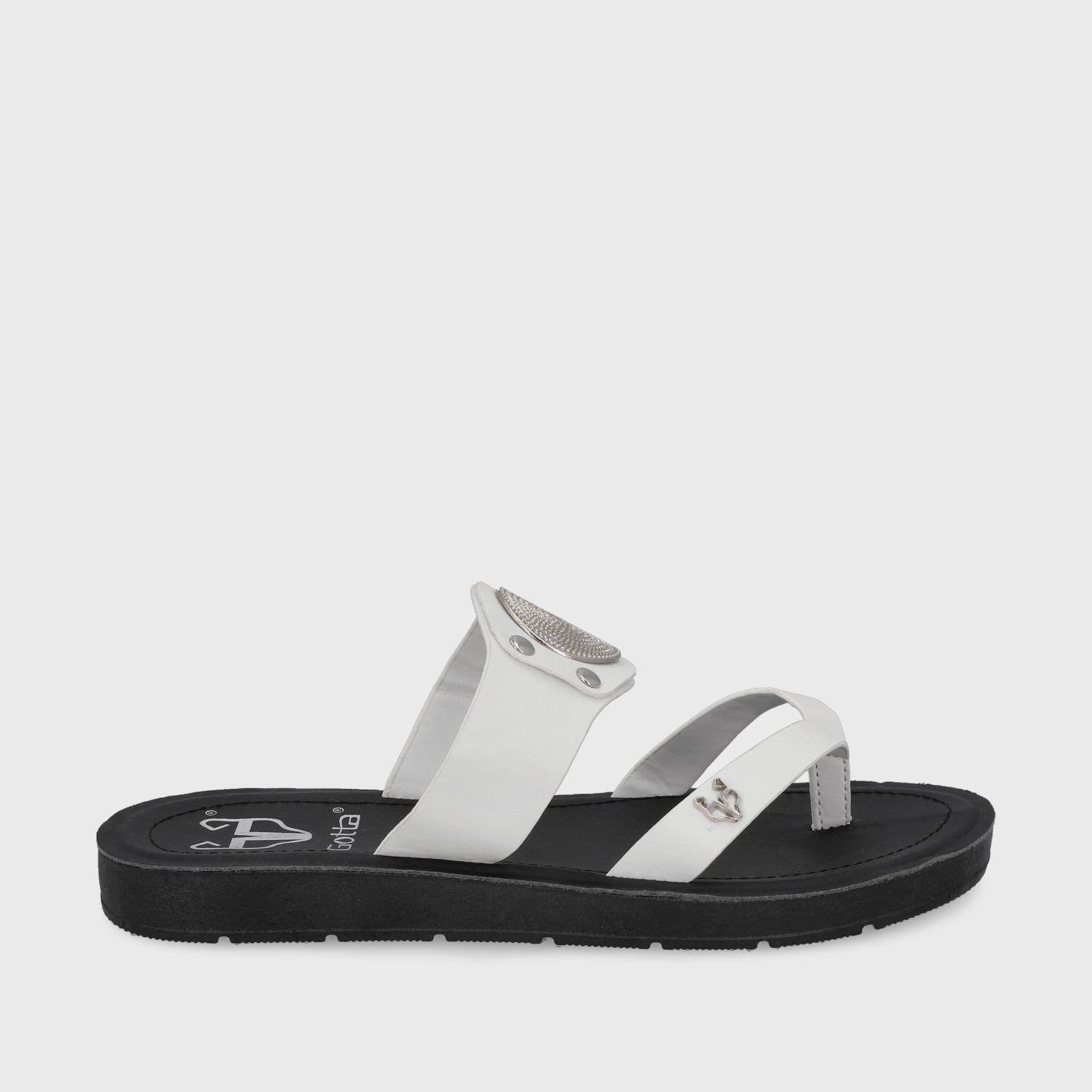 Sandalia Blanca  Mujer 13256 Gotta-0