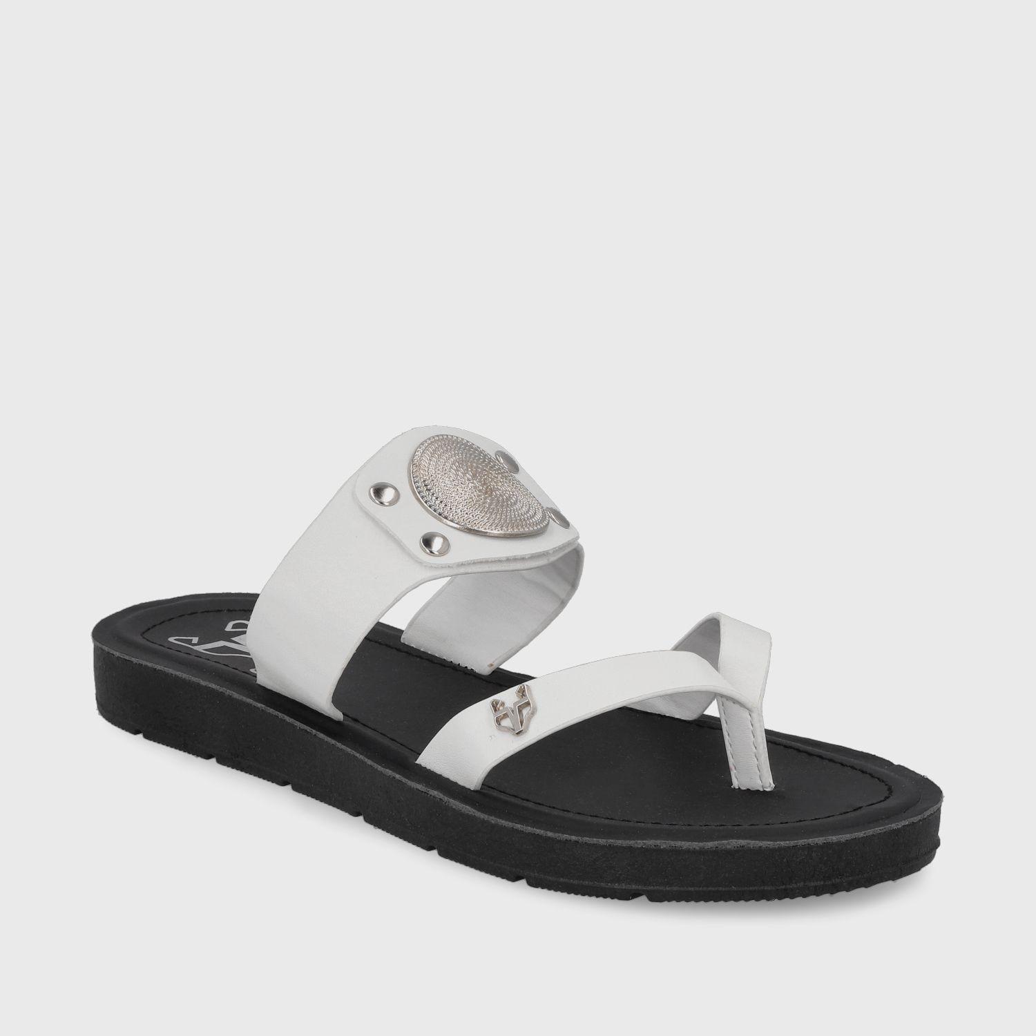 Sandalia Blanca  Mujer 13256 Gotta-1