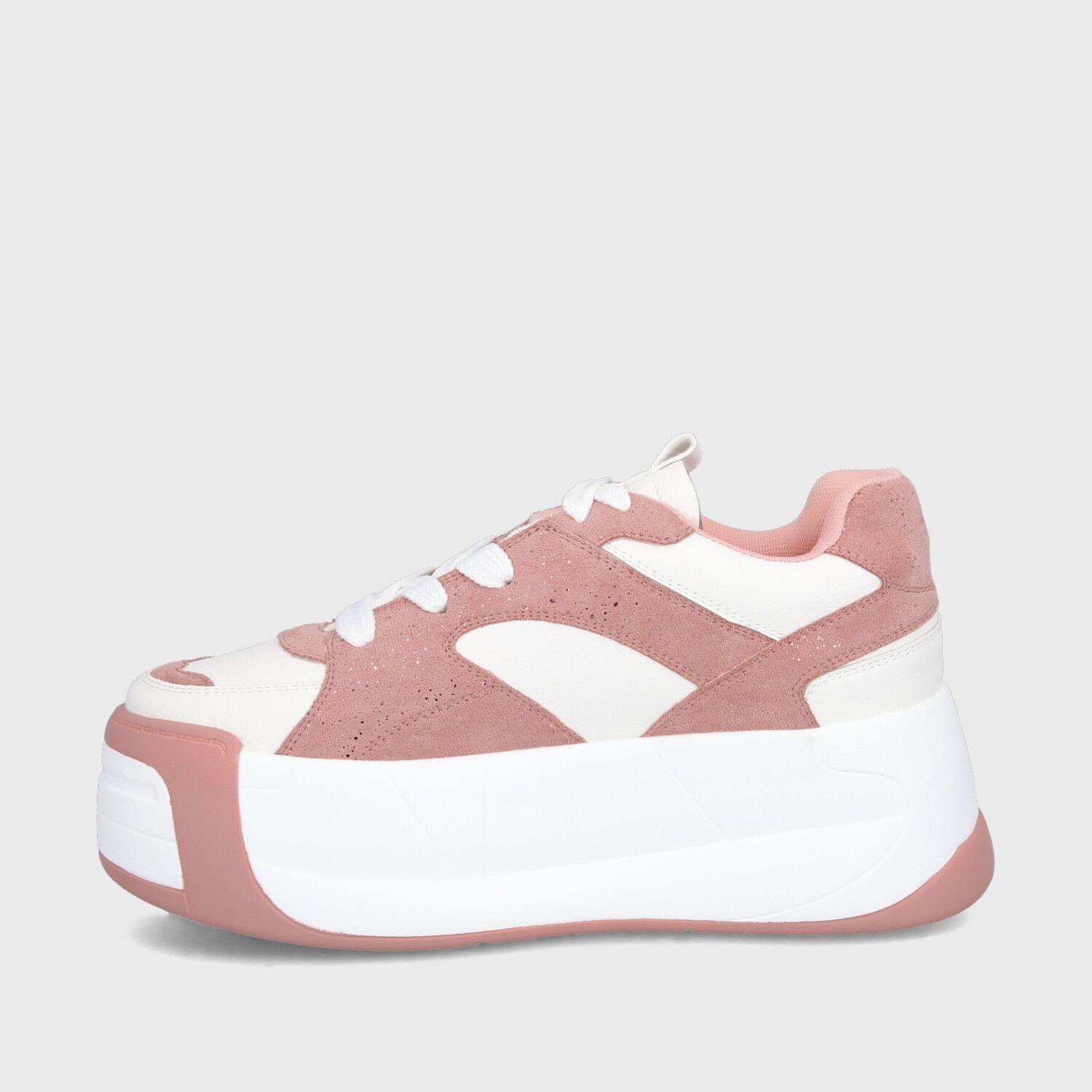 Zapatilla Plataforma Rosada Mujer C7325 Gotta-3